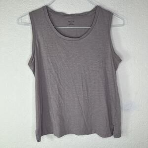 Madewell Mauve Tank Top Size S, 100% Cotton Casual Comfy relax Breathable Fabric